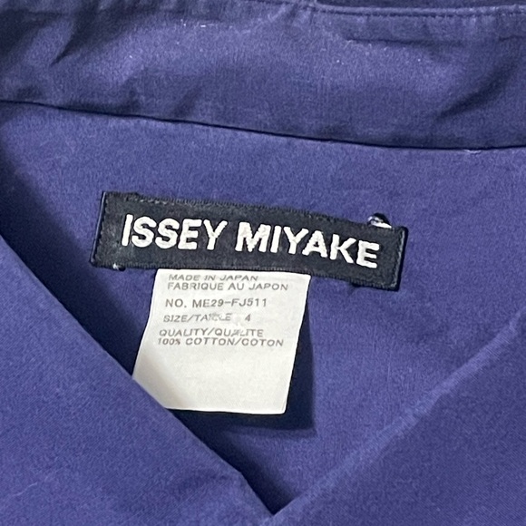 Vintage Issey Miyake Button Down Casual Shirt made in Japan - Picture 3 of 3